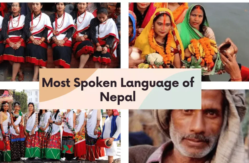 Most spoken language of nepal