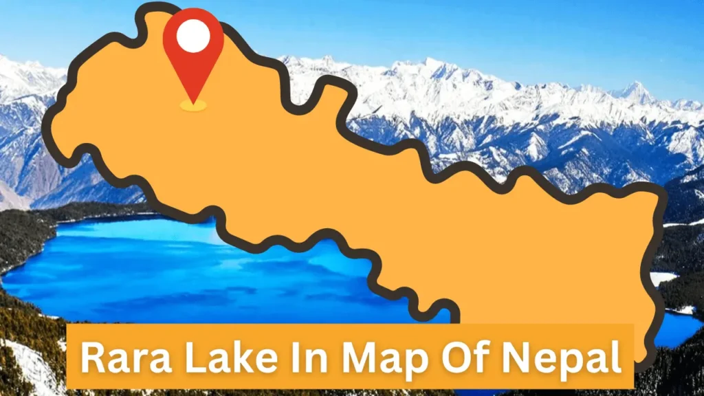 Rara Lake In Map Of Nepal