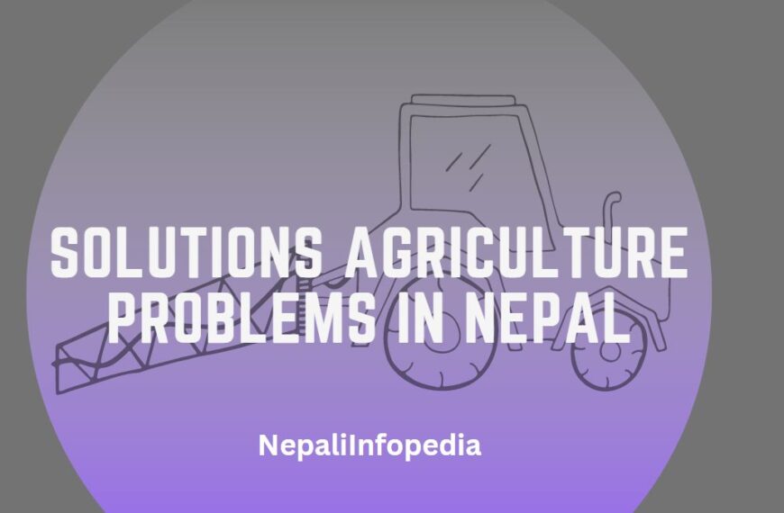 solutins to agriculture problems in nepal