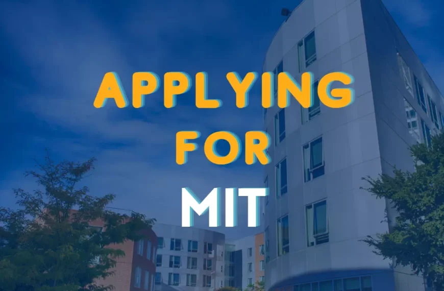 Apply to MIT