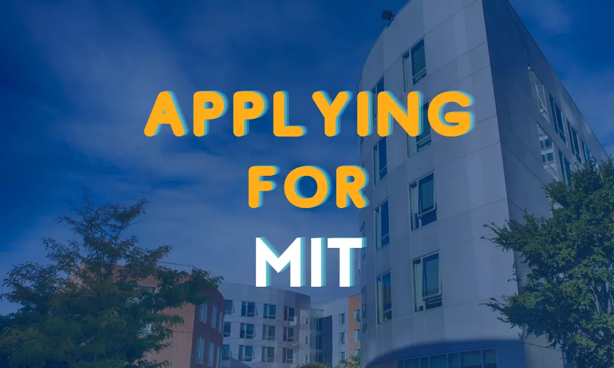 Apply to MIT