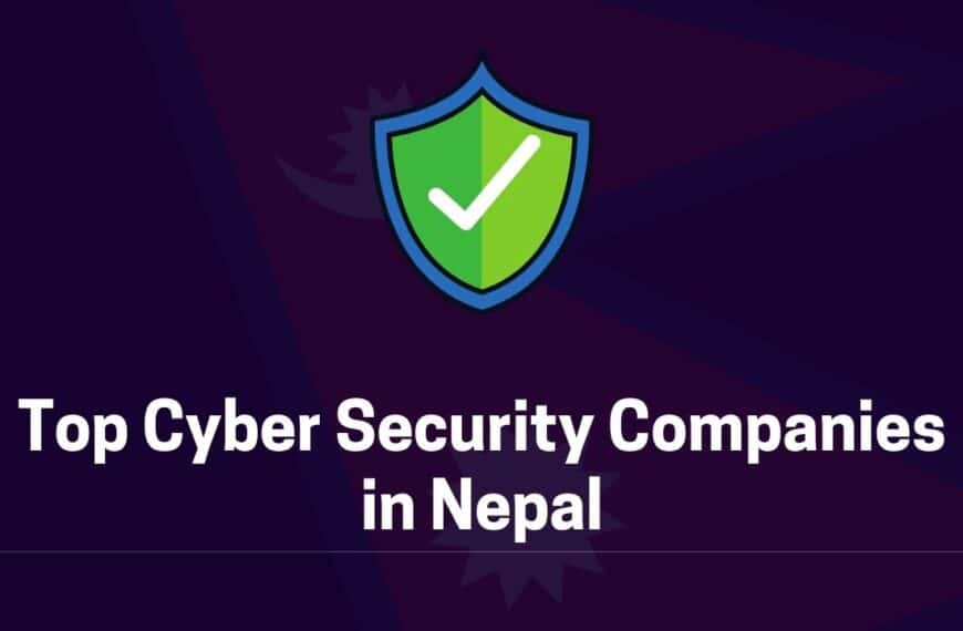 Top cyber security companies in nepal
